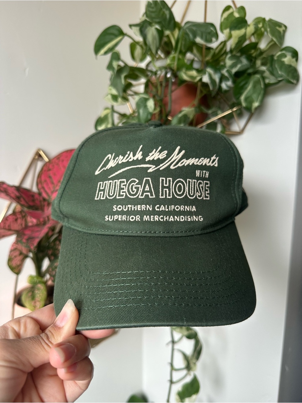 Huega House Dark Green Baseball Cap - Cherish the Moments